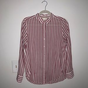H&M Striped Button Up